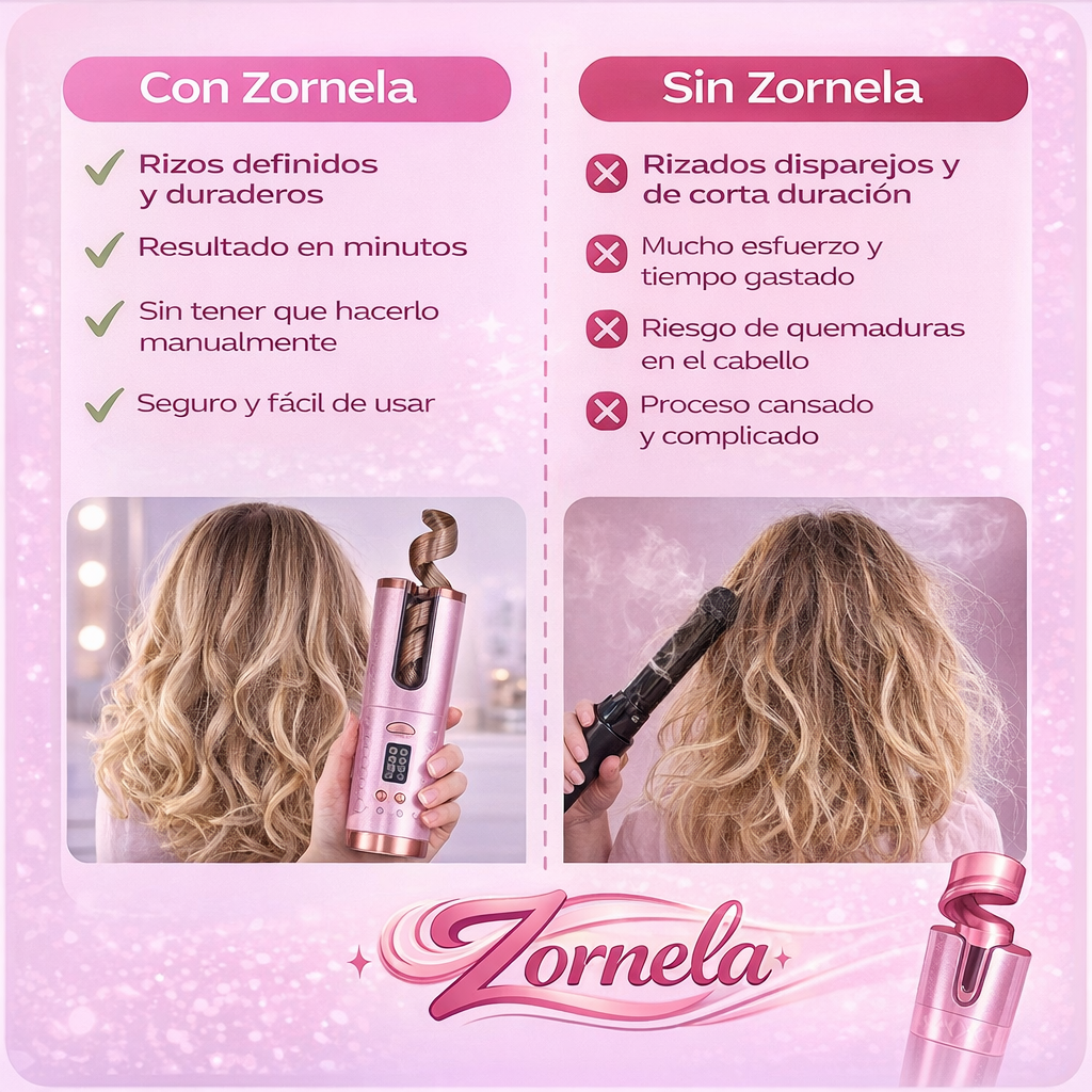 RIZADOR PRO™ Rizos perfectos, sin esfuerzo.